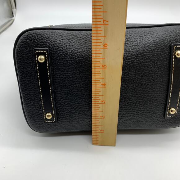 Dooney & Bourke Black Satchel Shoulder Bag with Crossbody Strap - Picture 7 of 16